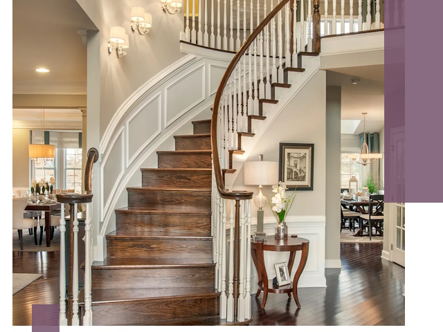 Изготовление лестниц под ключ в Южноуральске — металлокаркас и отделка