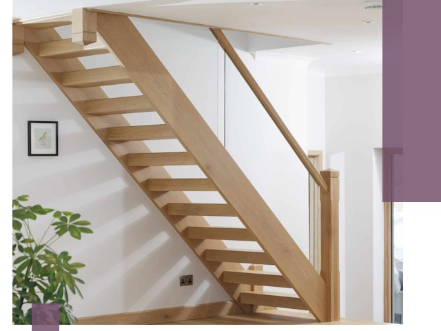 Изготовление деревянных лестниц под ключ в Южноуральске для дома