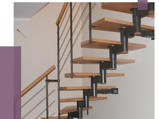 Изготовление модульных лестниц в Южноуральске от 12303 руб. 