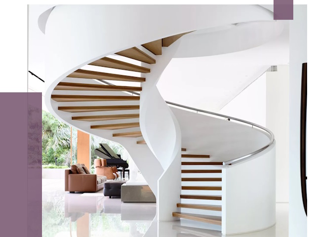 Винтовые лестницы в Южноуральске под ключ от 51946 руб. | ПРОЛЁТ-Жрк