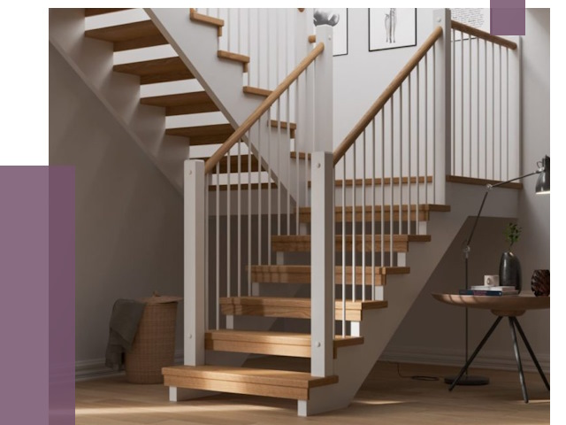 Маршевые лестницы в Южноуральске от 40737 руб. — монтаж | ПРОЛЁТ-Жрк