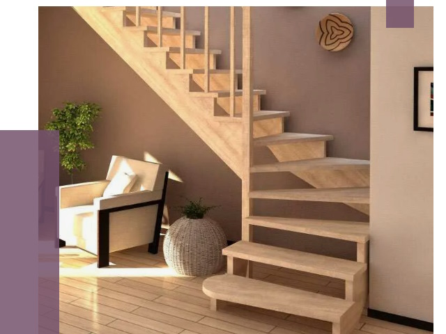 Изготовление Г-образных лестниц в Южноуральске от 20232 руб. 