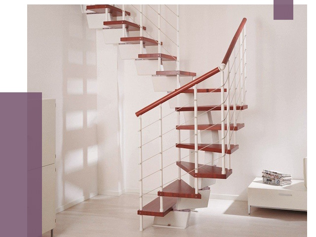 Изготовление лестниц на больцах в Южноуральске от 10389 руб. | ПРОЛЁТ-Жрк