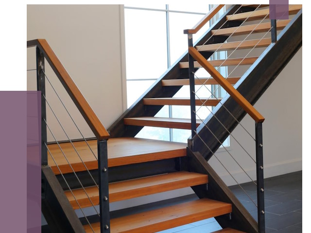 Изготовление лестниц на металлокаркасе в Южноуральске от 20232 руб. | ПРОЛЁТ-Жрк