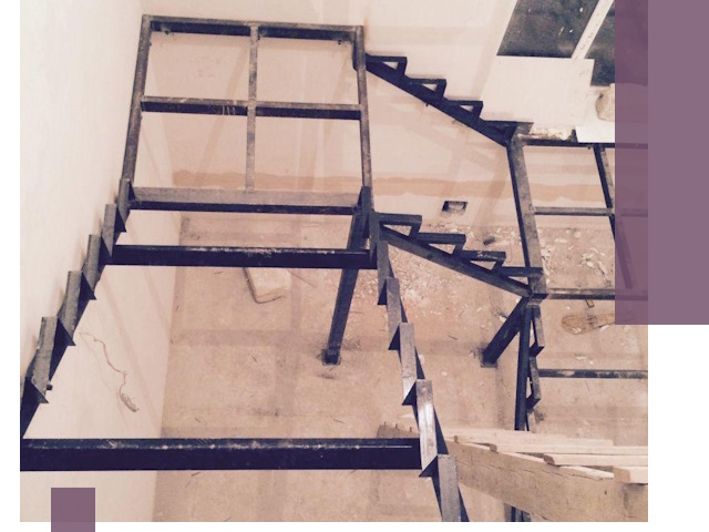 Монтаж лестниц на металлокаркасе в Южноуральске быстро и качественно