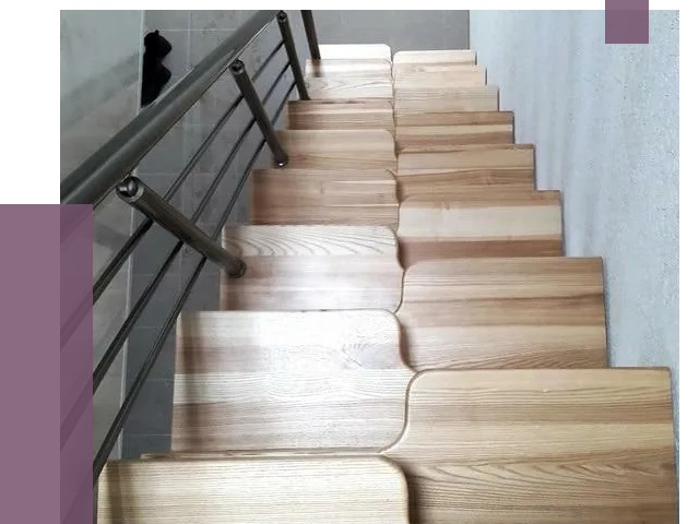 Лестницы гусиный шаг в Южноуральске от 13943 руб. под ключ | ПРОЛЁТ-Жрк
