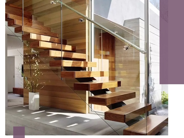 Современные лестницы на заказ в Южноуральске — изготовление и монтаж