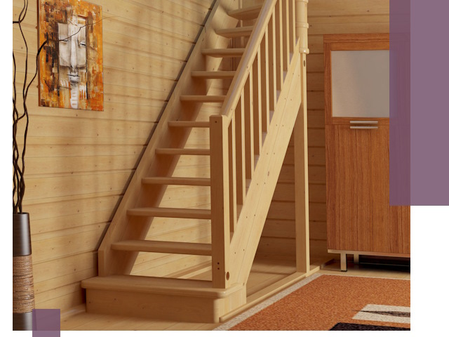 Лестницы эконом класса под ключ в Южноуральске — недорого и быстро