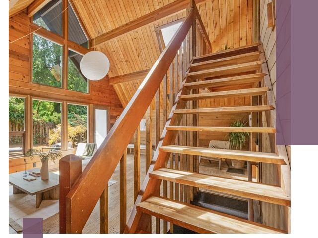 Лестницы для дачи под ключ в Южноуральске — изготовление и монтаж