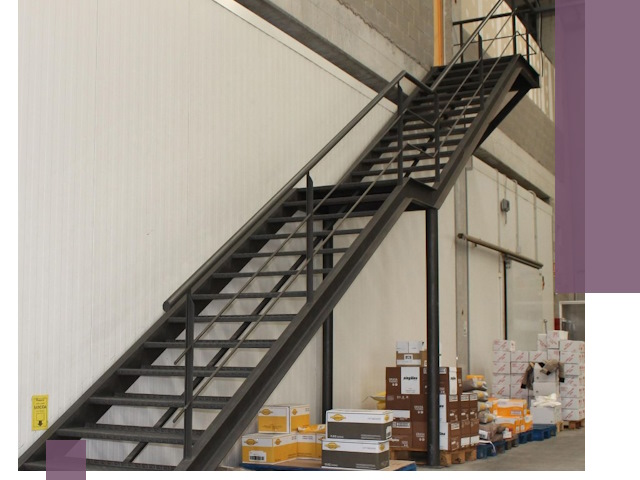 Лестницы для производства в Южноуральске — изготовление и монтаж
