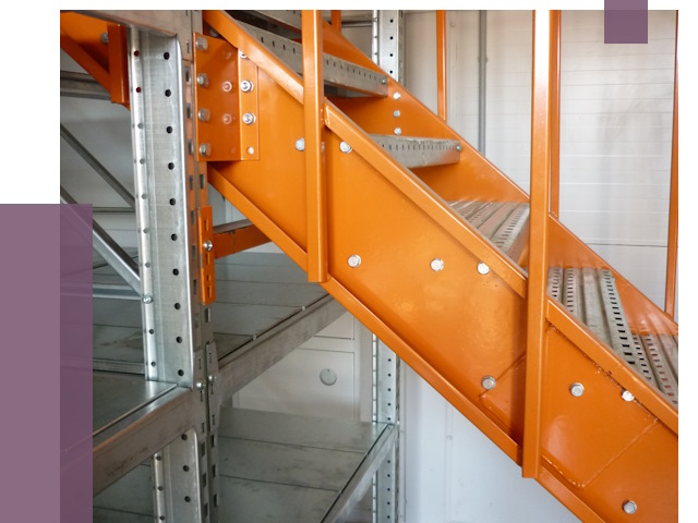 Лестницы для склада в Южноуральске от 82020 руб. — решения | ПРОЛЁТ-Жрк