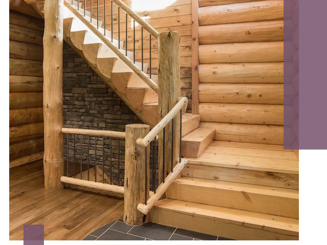 Лестницы в баню под заказ и профессиональный монтаж в Южноуральске