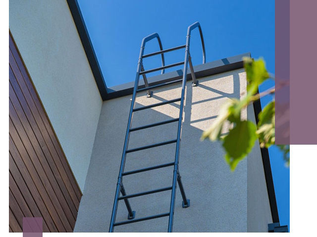 Лестницы на крышу в Южноуральске — изготовление, монтаж, демонтаж