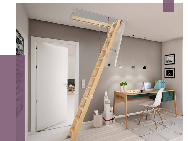 Чердачные лестницы в Южноуральске — от 15584 руб. | ПРОЛЁТ-Жрк