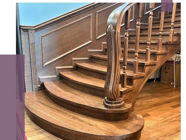 Дубовые лестницы под ключ в Южноуральске от 188646 руб. — ПРОЛЁТ-Жрк