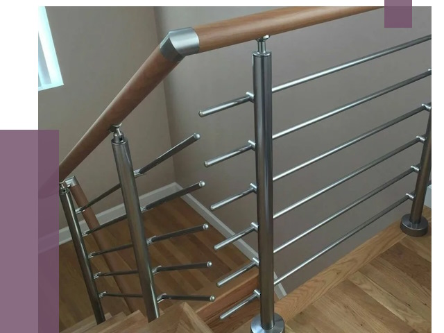 Изготовление перил в Южноуральске от 4921 руб. — перила на заказ | ПРОЛЁТ-Жрк