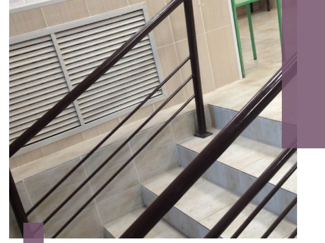 Изготовление перил из металла под ключ в Южноуральске