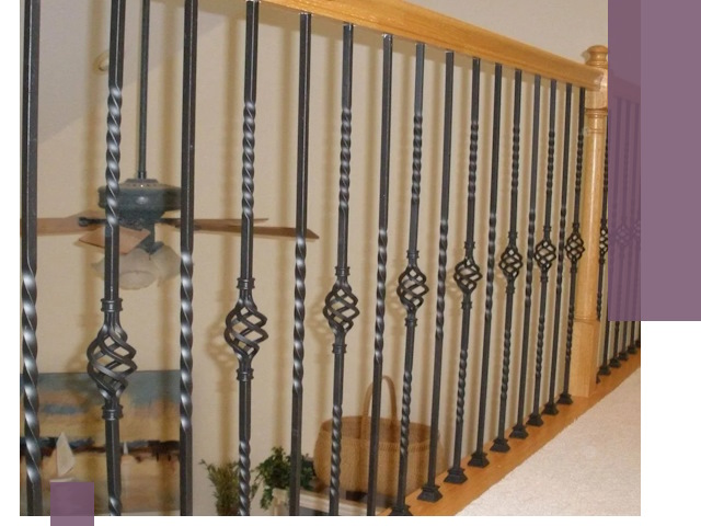 Изготовление и монтаж кованных перил в Южноуральске под ключ