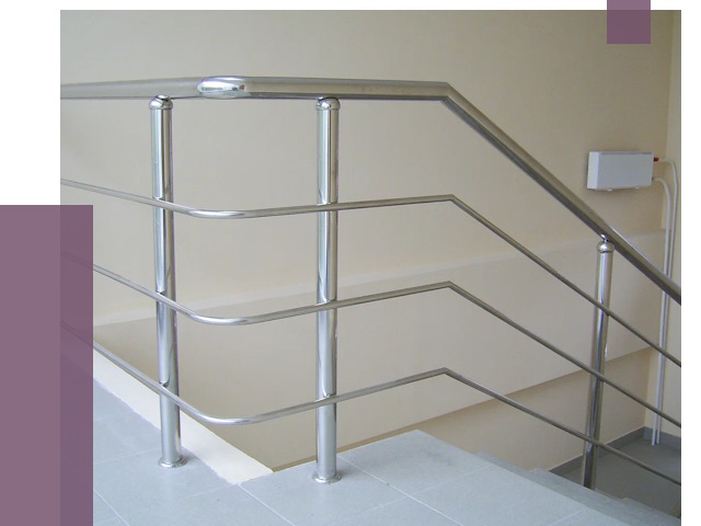 Алюминиевые перила в Южноуральске от 6780 руб. под ключ | ПРОЛЁТ-Жрк