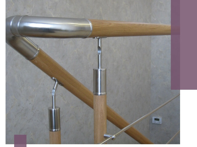 Комбинированные перила на заказ в Южноуральске — монтаж и производство