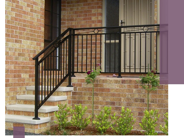 Уличные перила из металла под ключ в Южноуральске
