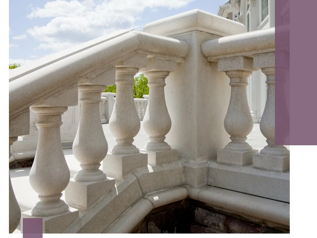 Балюстрады из металла и камня под ключ в Южноуральске