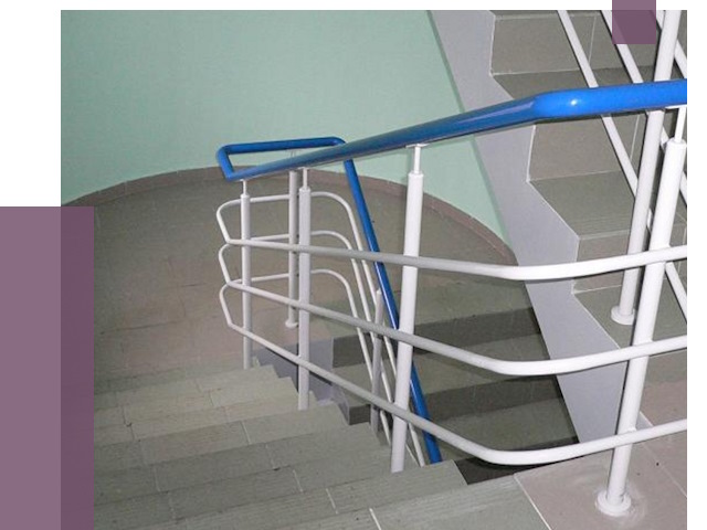 Перила в подъезде в Южноуральске — установка и замена от 7929 руб. | ПРОЛЁТ-Жрк