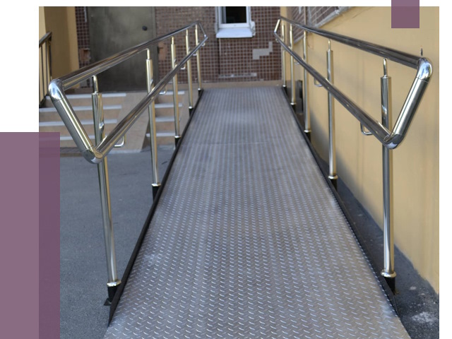 Пандусы в Южноуральске от 13123 руб. — установка для инвалидов | ПРОЛЁТ-Жрк