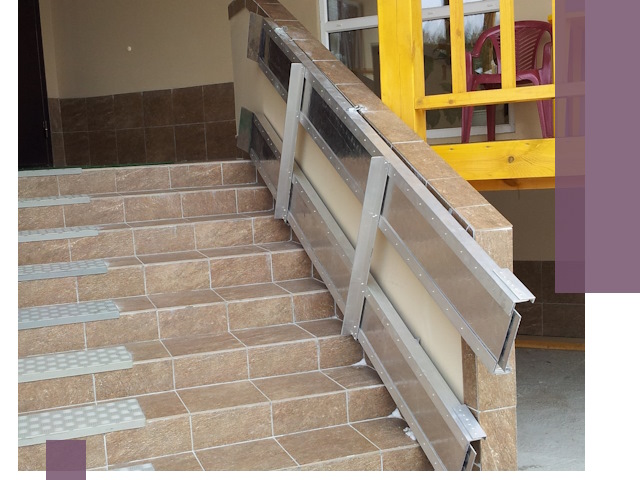 Откидные пандусы под ключ в Южноуральске — монтаж и демонтаж