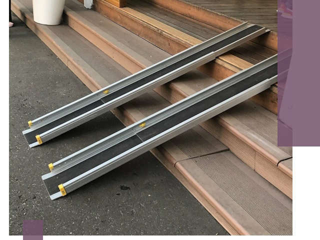 Телескопические пандусы под ключ в Южноуральске — изготовление и монтаж