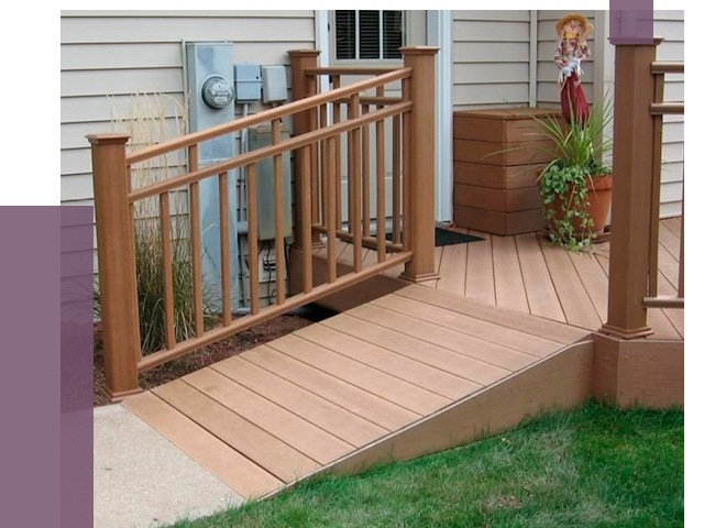 Пандус на крыльцо в Южноуральске под ключ от 8311 руб. 