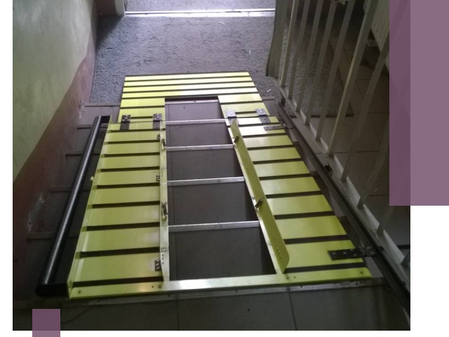 Профессиональный монтаж пандуса в подъезд в Южноуральске