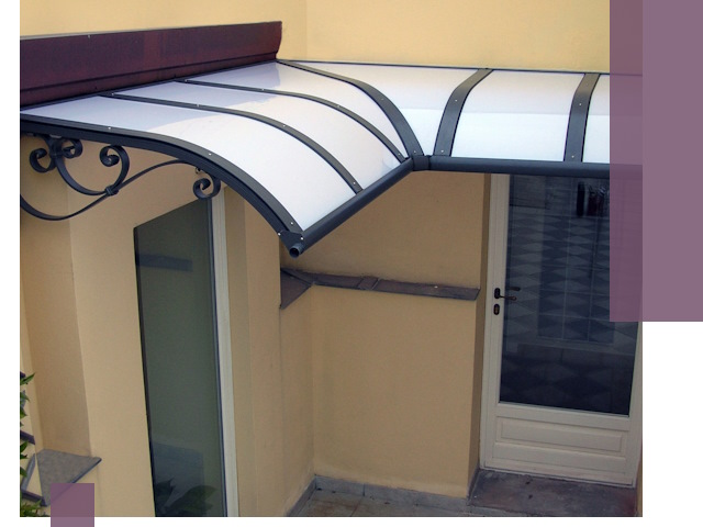 Монтаж козырьков любой сложности в Южноуральске под ключ