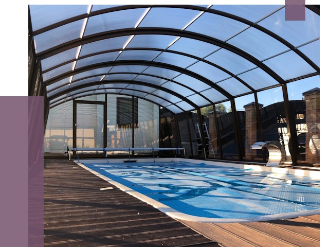 Навесы для бассейна в Южноуральске от 17935 руб. под ключ | ПРОЛЁТ-Жрк