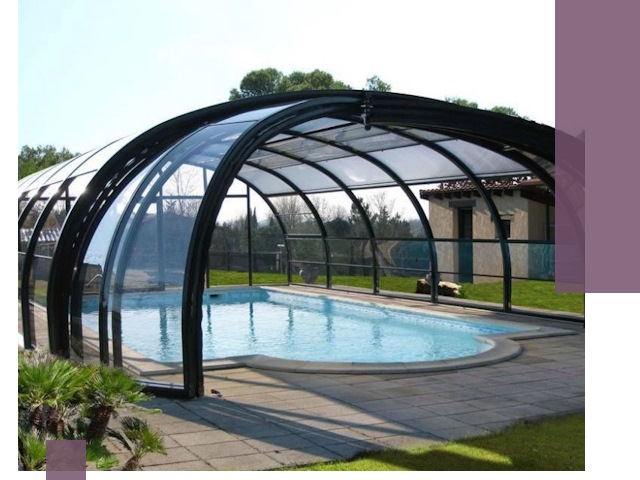 Навесы для бассейна в Южноуральске: изготовление и монтаж под ключ