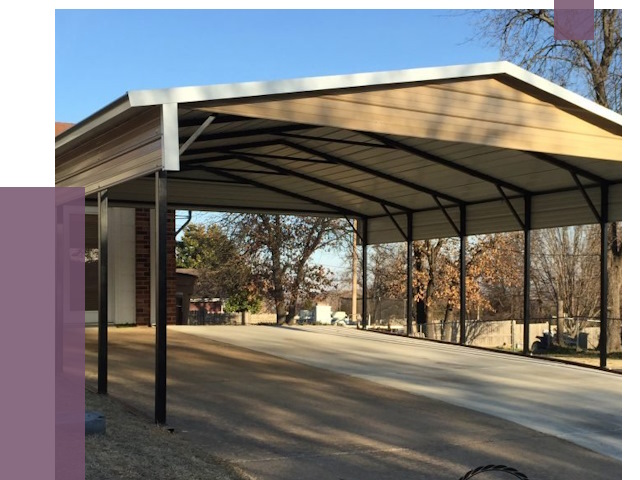 Двускатные навесы в Южноуральске от 8585 руб.  | ПРОЛЁТ-Жрк