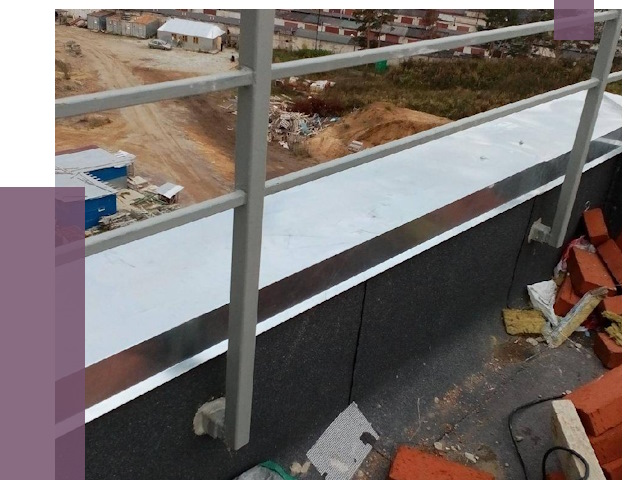 Монтаж парапетов в Южноуральске от 4593 руб.  | ПРОЛЁТ-Жрк