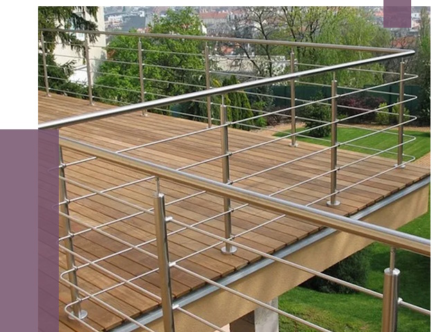 Алюминиевые парапеты в Южноуральске под ключ от 8311 руб. 