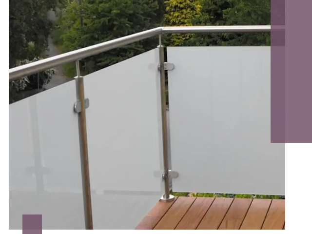 Алюминиевые парапеты для балконов и террас в Южноуральске