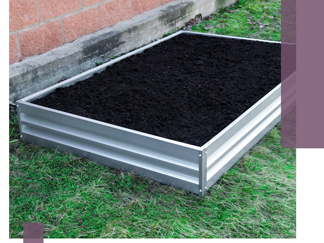 Металлические бордюры для грядок в Южноуральске: прочность и аккуратность