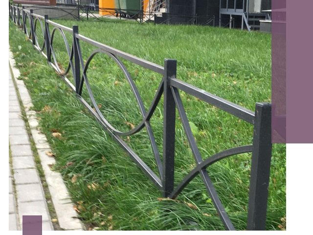 Газонные ограждения из металла в Южноуральске — монтаж и продажа