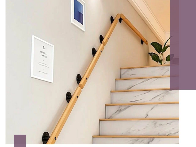 Поручни металлические и деревянные под ключ в Южноуральске