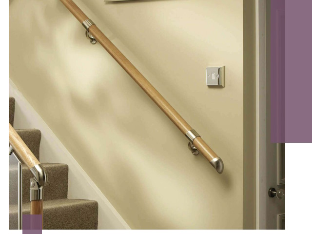 Монтаж пристенных поручней профессионально в Южноуральске