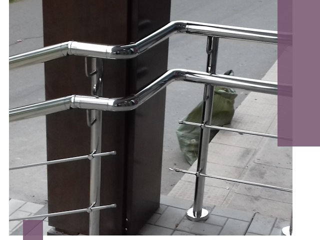 Монтаж поручней из нержавеющей стали в Южноуральске качественно и быстро